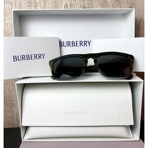 NEW Burberry Green Novacek Sunglasses (BE4434)
